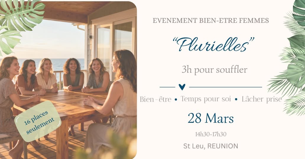 Annonce Atelier Bien-Être Femmes du 28 mars 2026