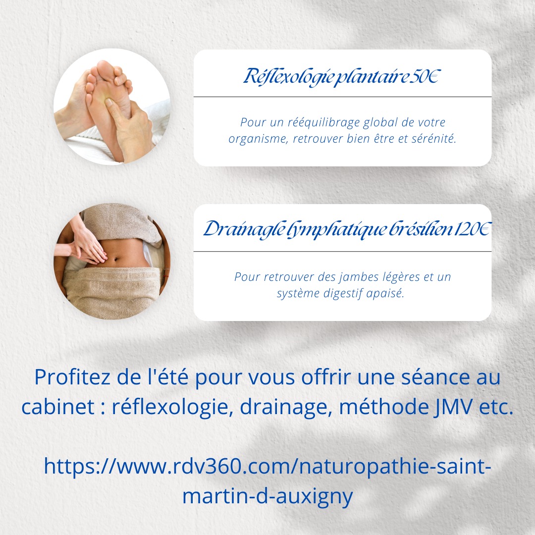 Offre juillet au cabinet Naturopathe Honaturo