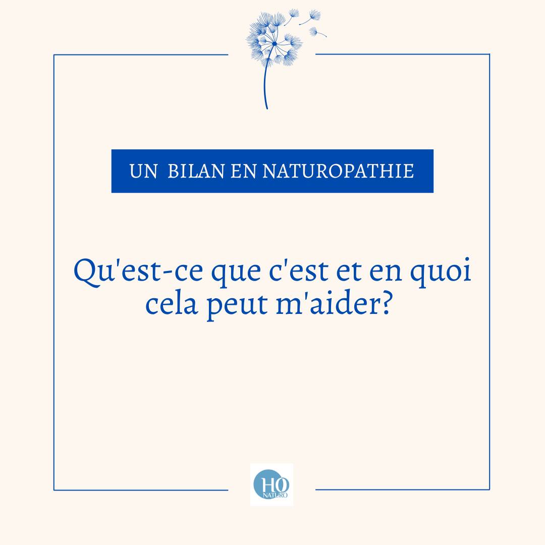 Naturopathie au cabinet Naturopathe Honaturo