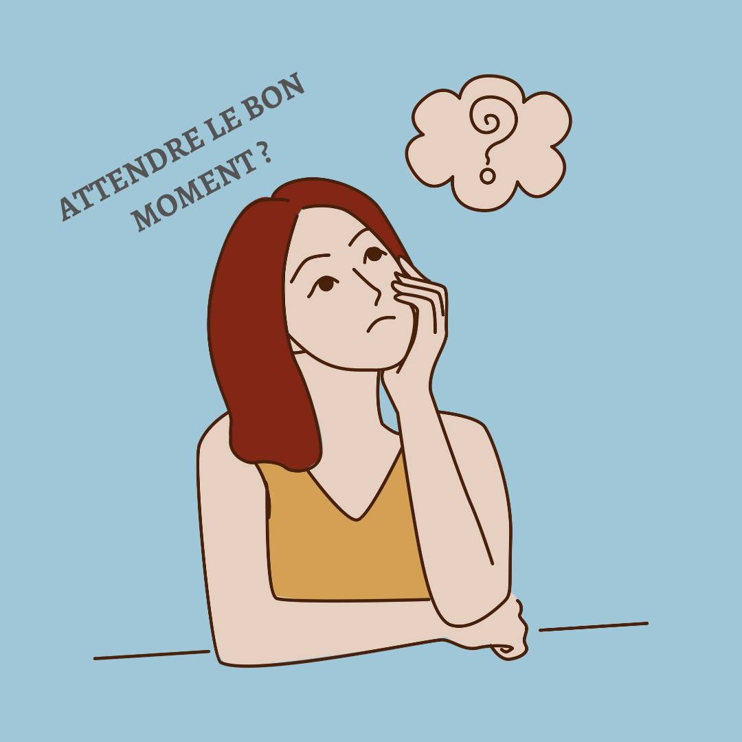 Attendre le Bon moment par le cabinet naturopathe HONATURO