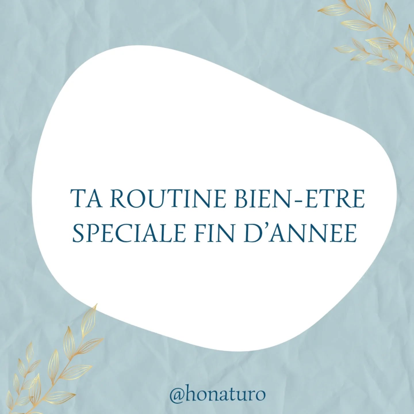Se préparer pour les Fêtes de fin d'année par le cabinet naturopathe HONATURO
