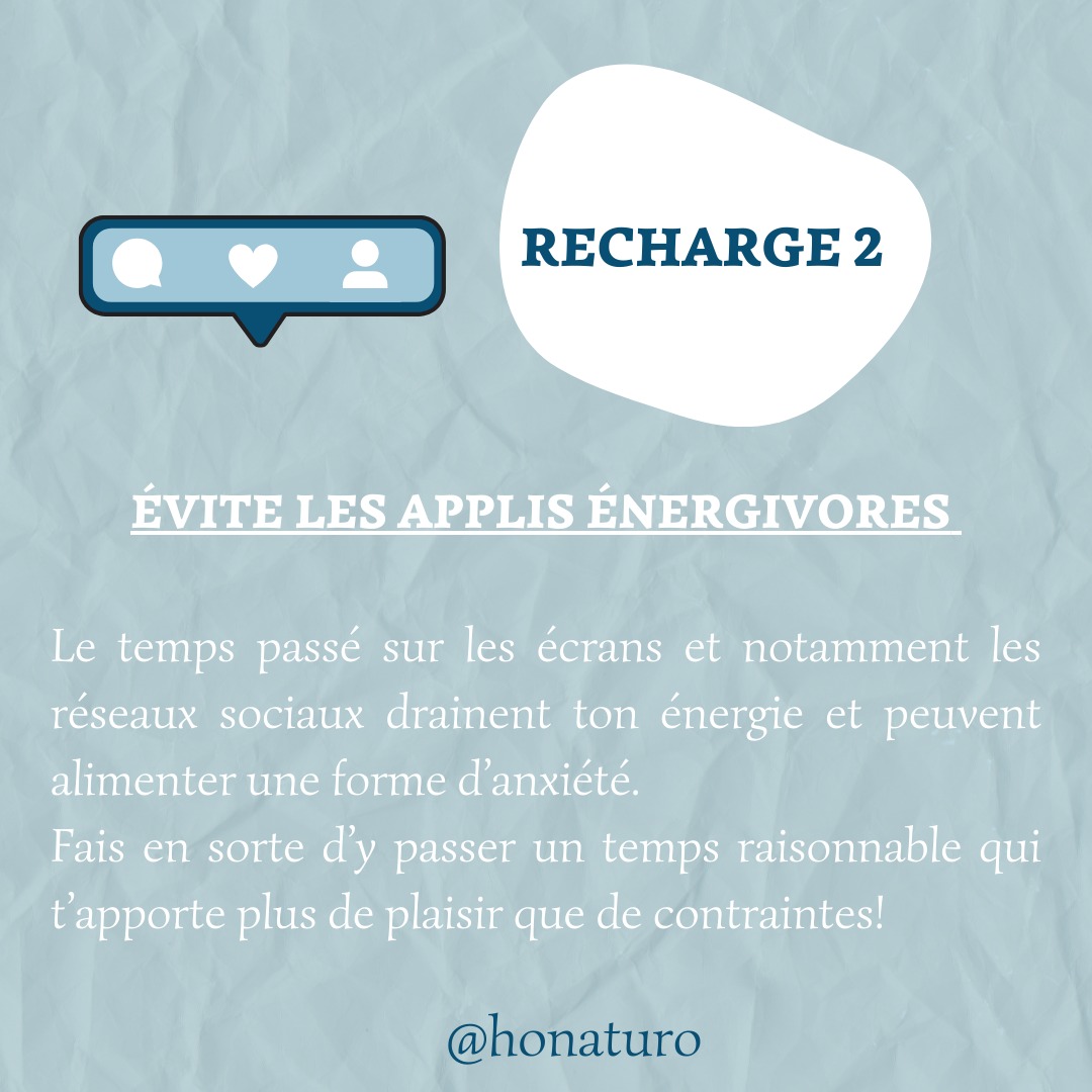 Et si tu gérais ton énergie comme une batterie ? par le cabinet naturopathe HONATURO