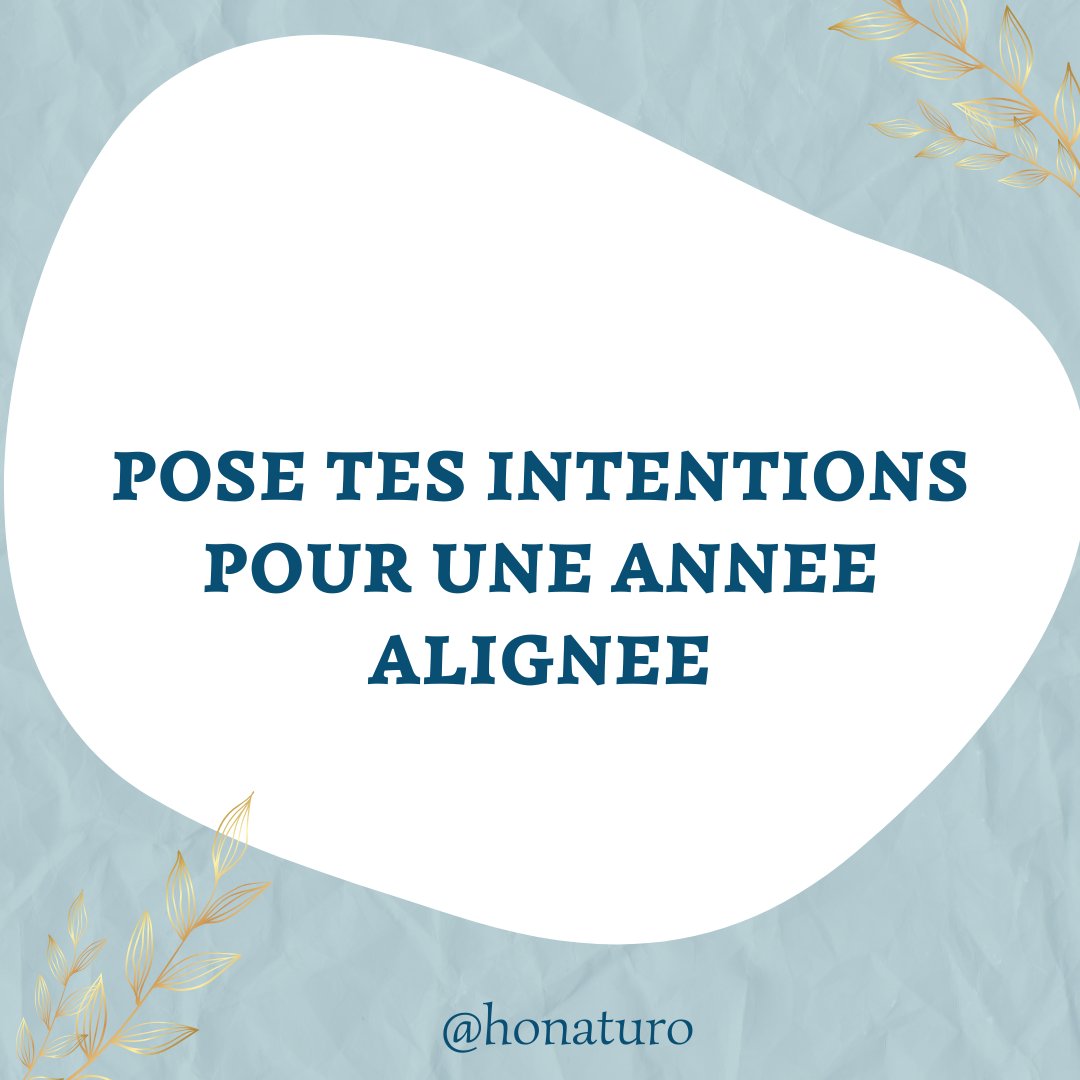 Poser Tes Intentions par le cabinet naturopathe HONATURO