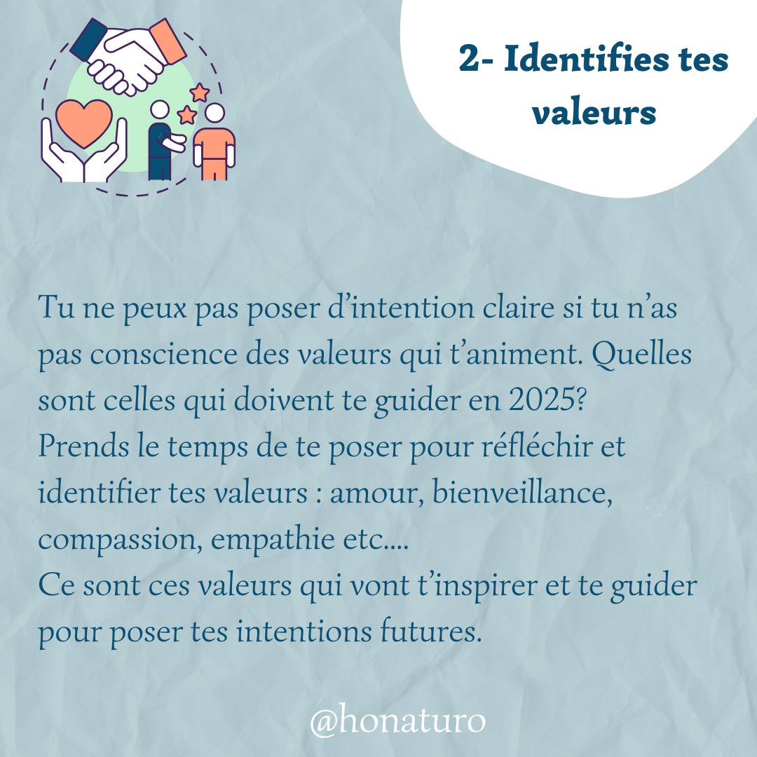 Poser Tes Intentions par le cabinet naturopathe HONATURO