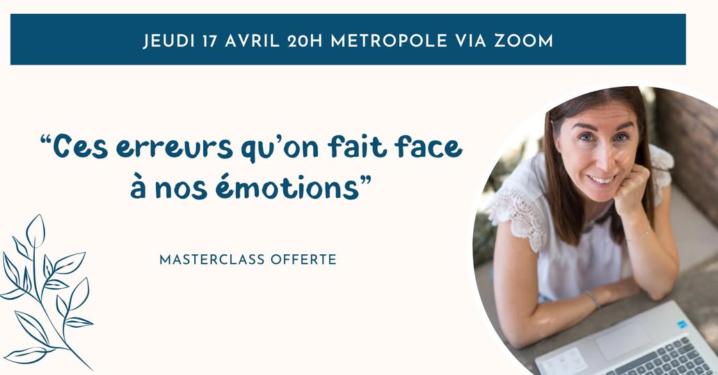 Prochaine masterclass du 17 avril 2025 par le cabinet naturopathe HONATURO