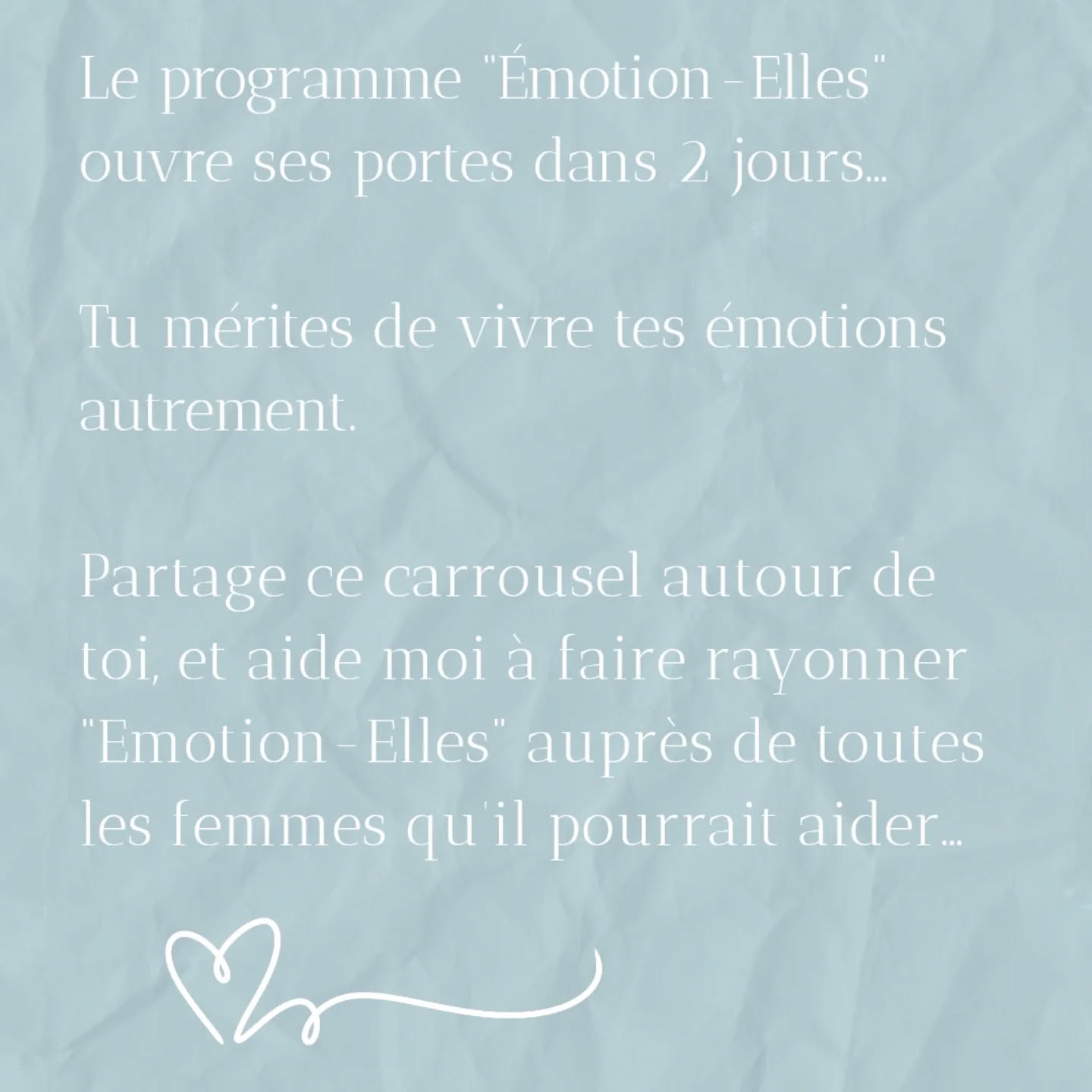 Programme Emotion'elle par le cabinet naturopathe HONATURO