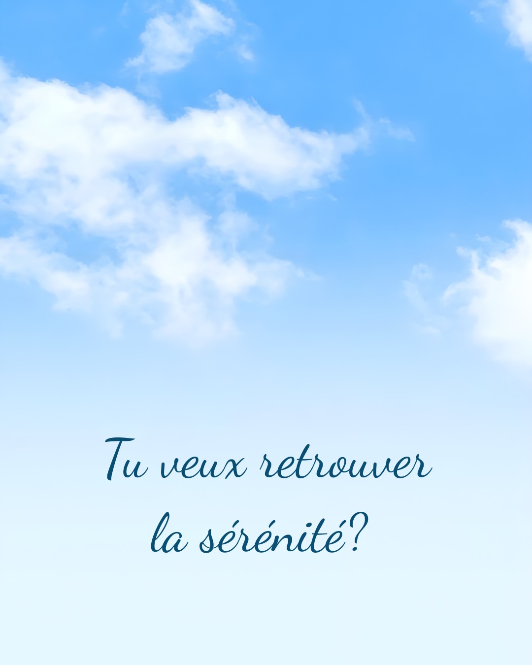 Tu veux retrouver la sérénité ? par le cabinet naturopathe HONATURO