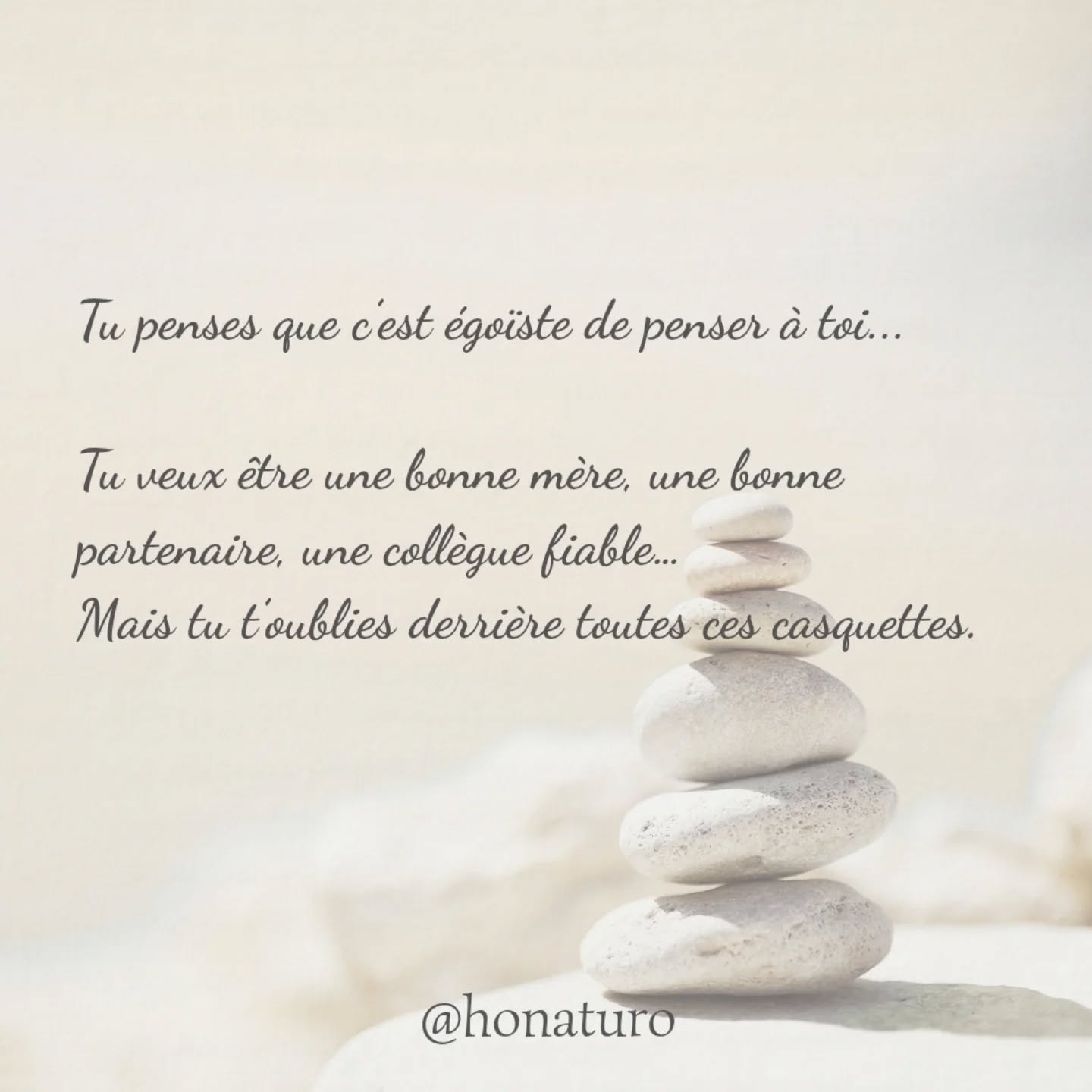 Tu t'oublies tout le temps par le cabinet naturopathe HONATURO