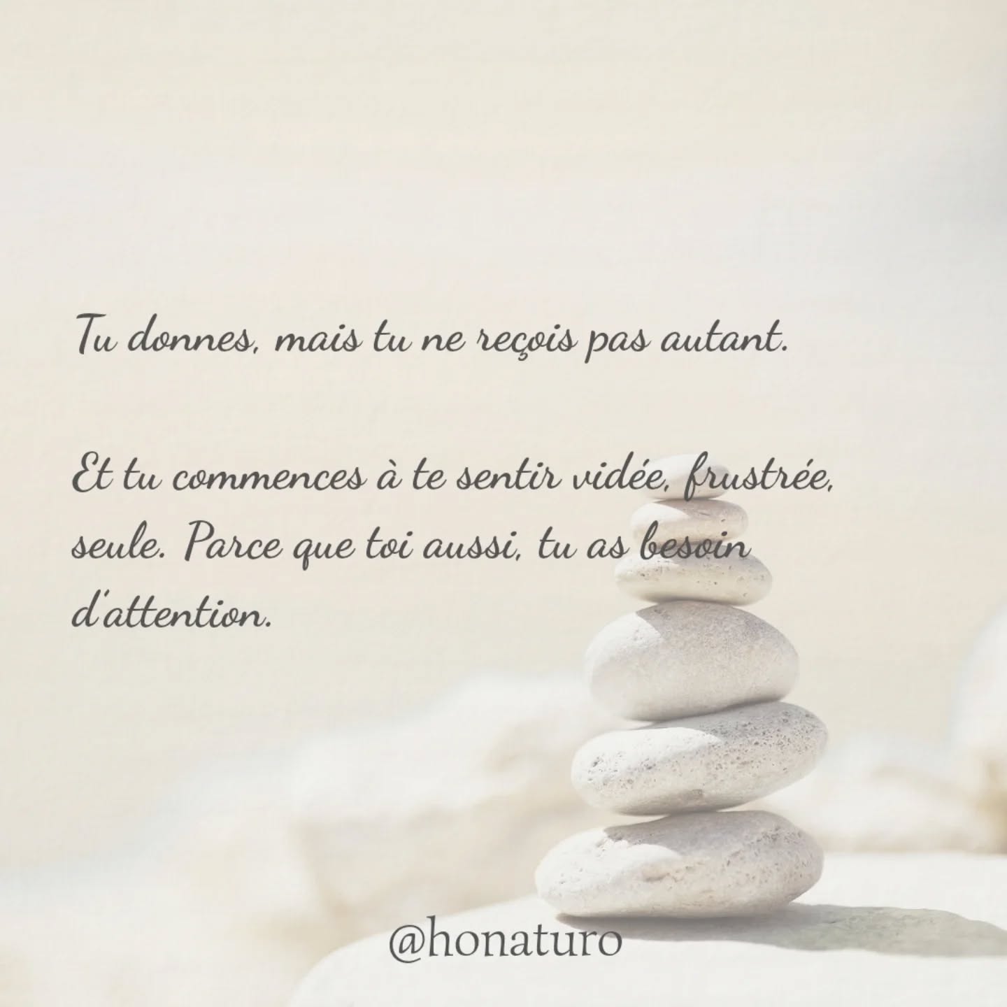 Tu t'oublies tout le temps par le cabinet naturopathe HONATURO