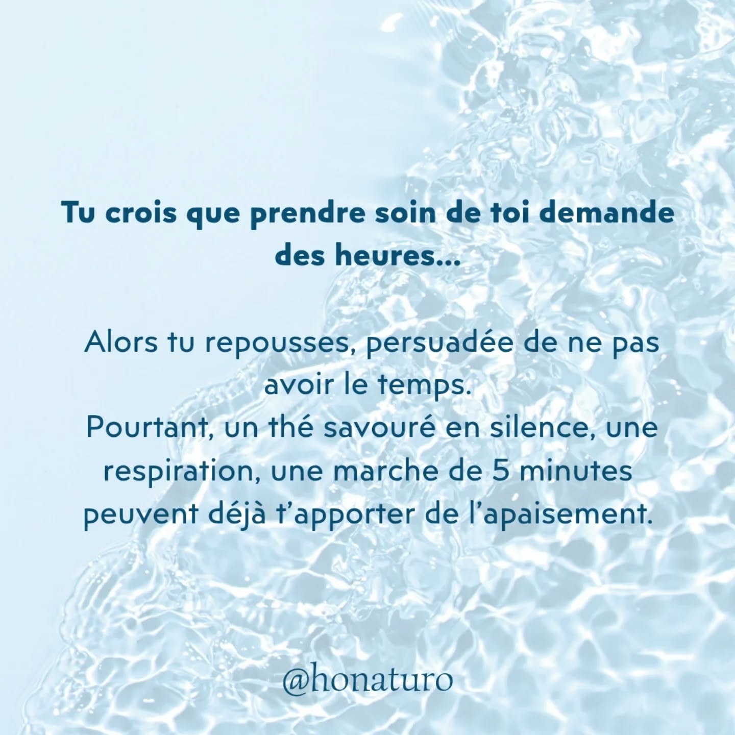 Tu peux tout gérer toute seule par le cabinet naturopathe HONATURO