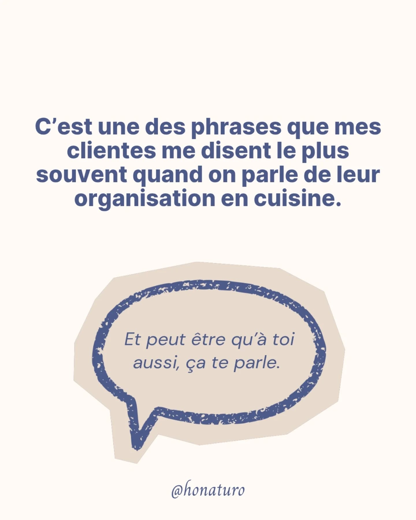 J'ai pas le temps de faire à manger par le cabinet naturopathe HONATURO