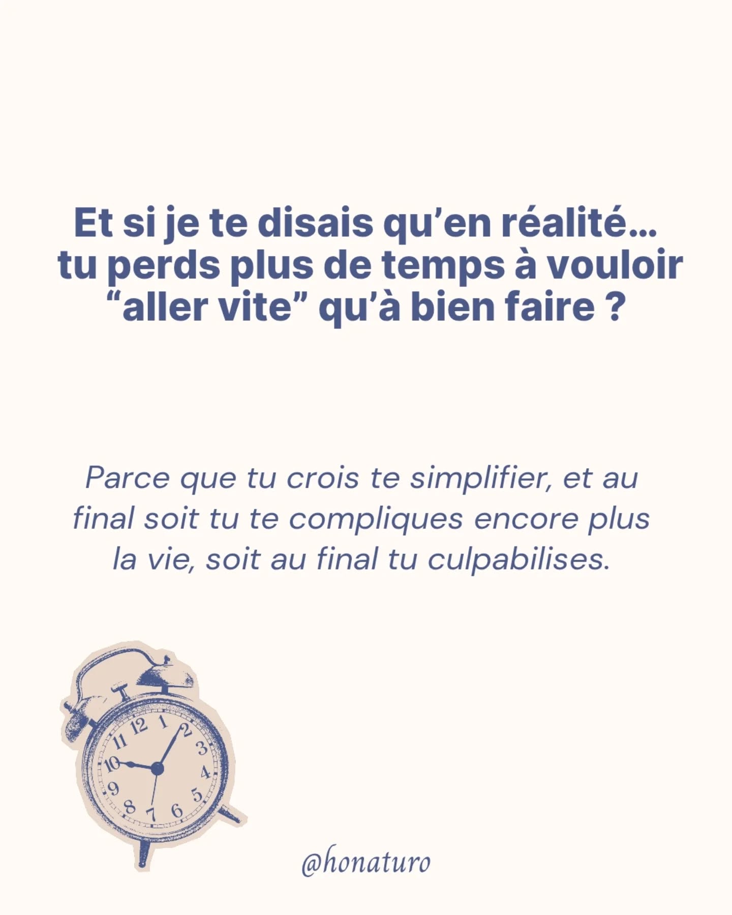J'ai pas le temps de faire à manger par le cabinet naturopathe HONATURO