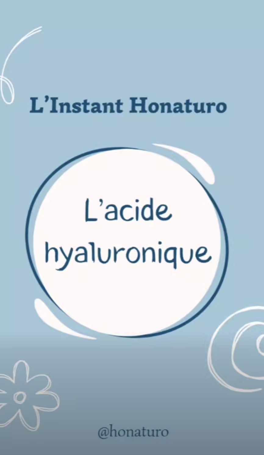L'Acide Hyaluronique par le cabinet naturopathie HONATURO