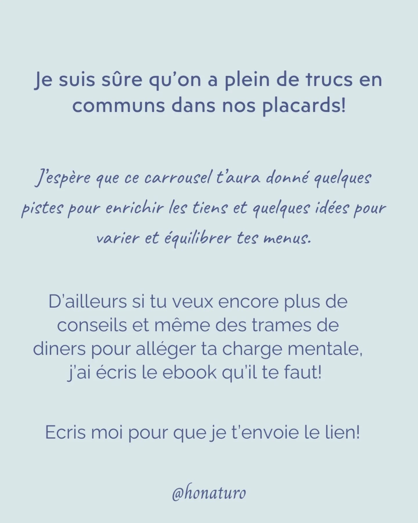 Mes placards de naturo par le cabinet naturopathe HONATURO