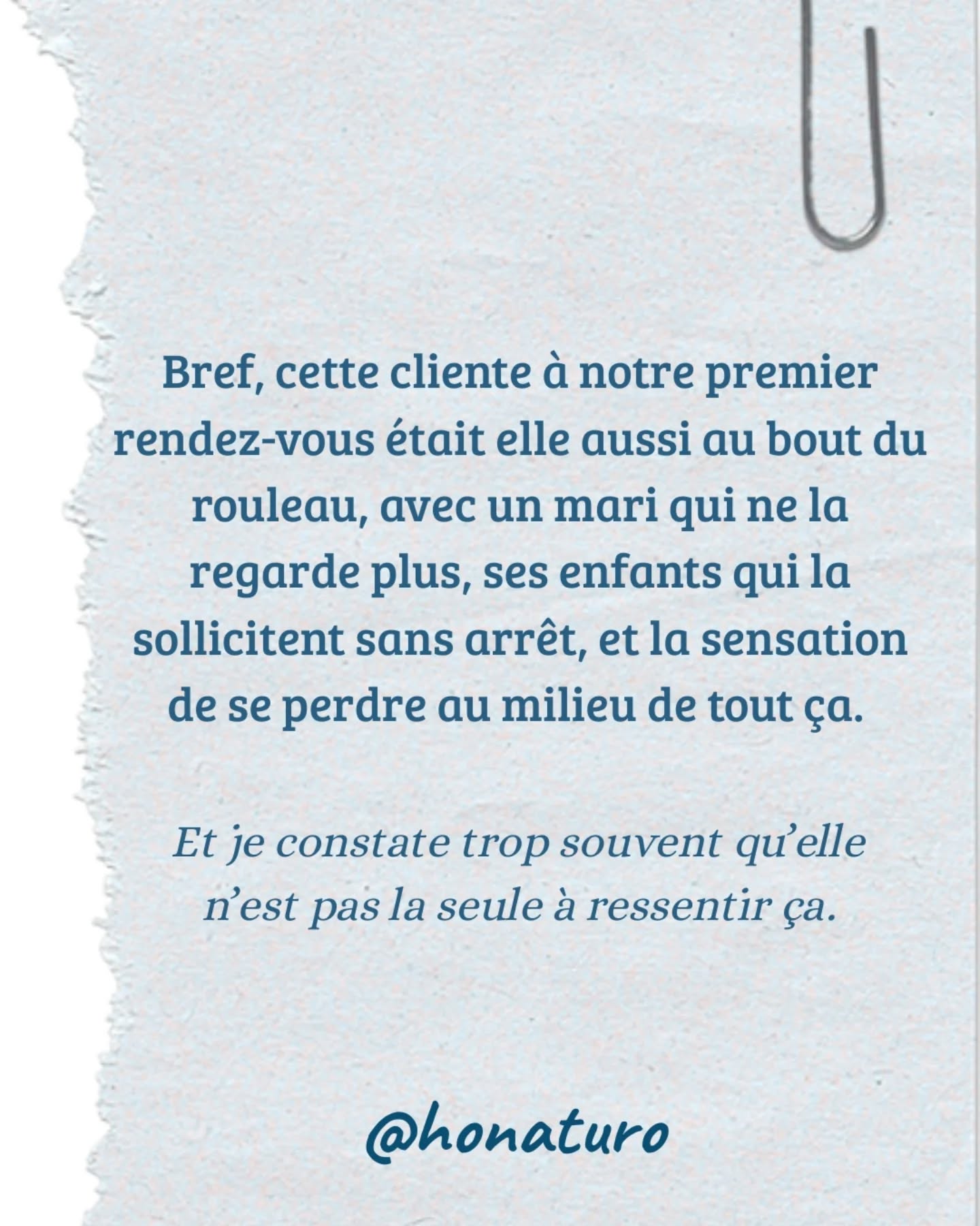 Le quotien qui déborde ? par le cabinet naturopathe HONATURO