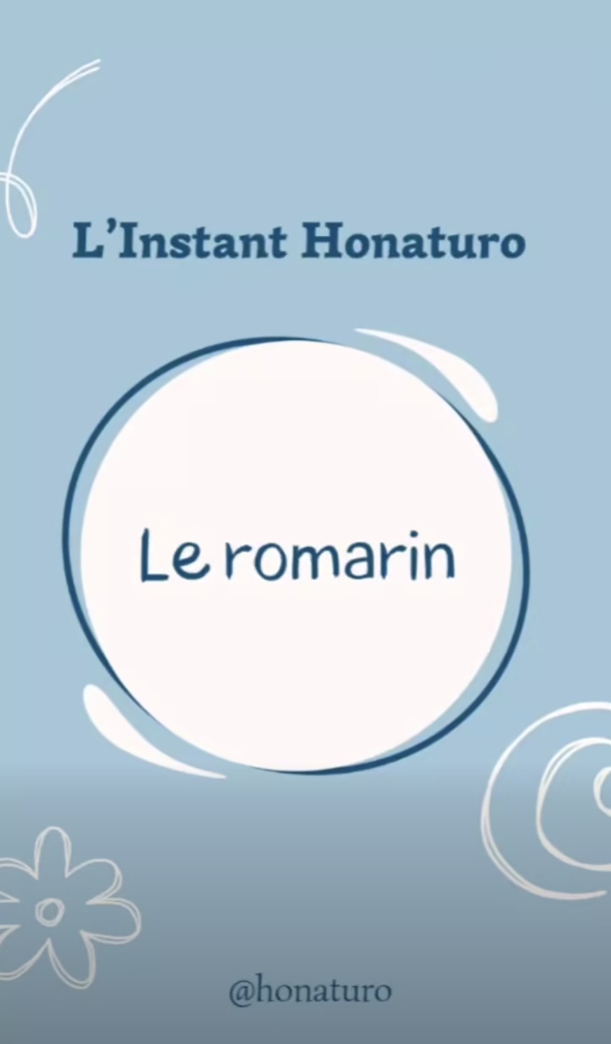 Le Romarin par le cabinet naturopathie HONATURO