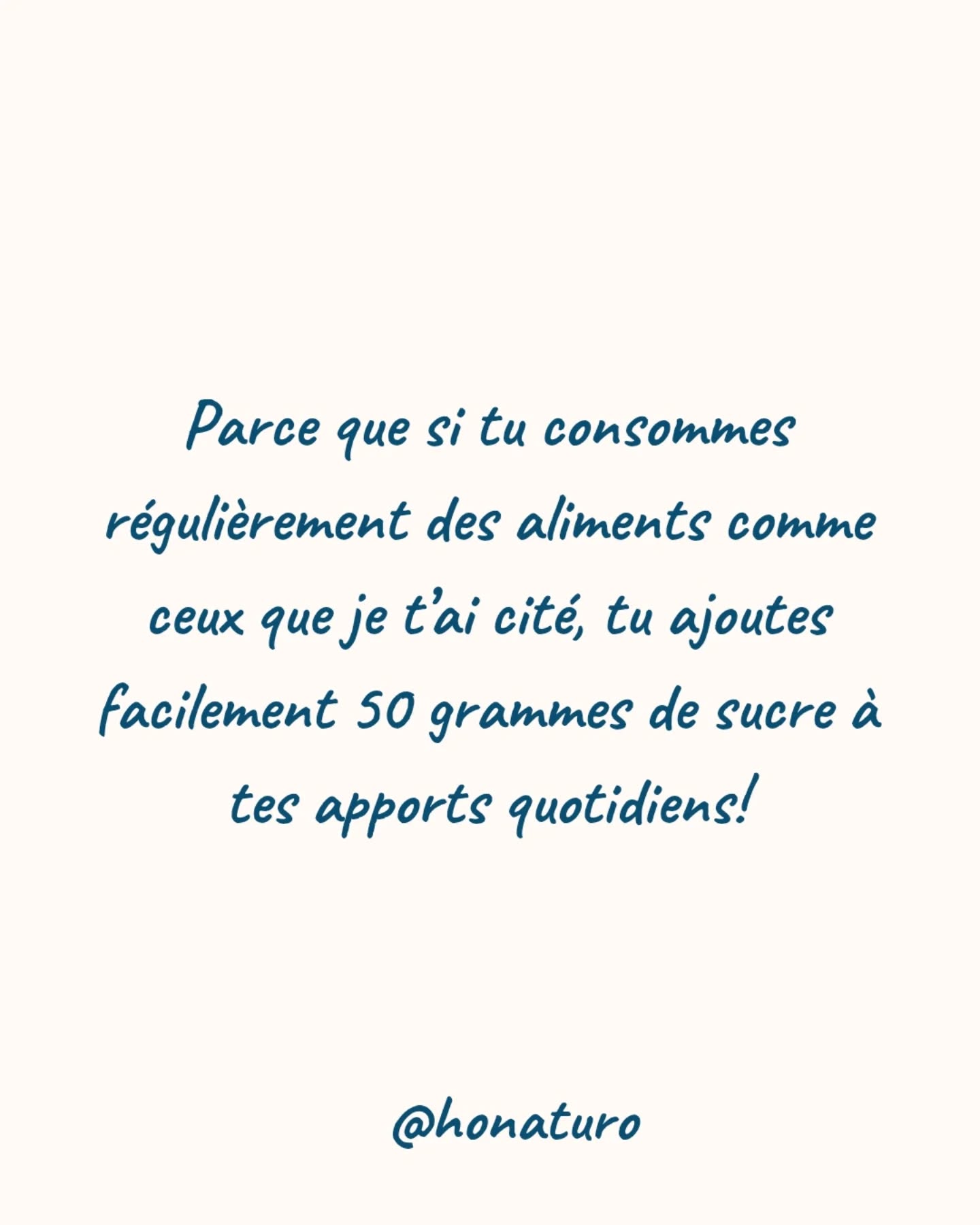 Et si on vérifait le sucre… par le cabinet naturopathe HONATURO
