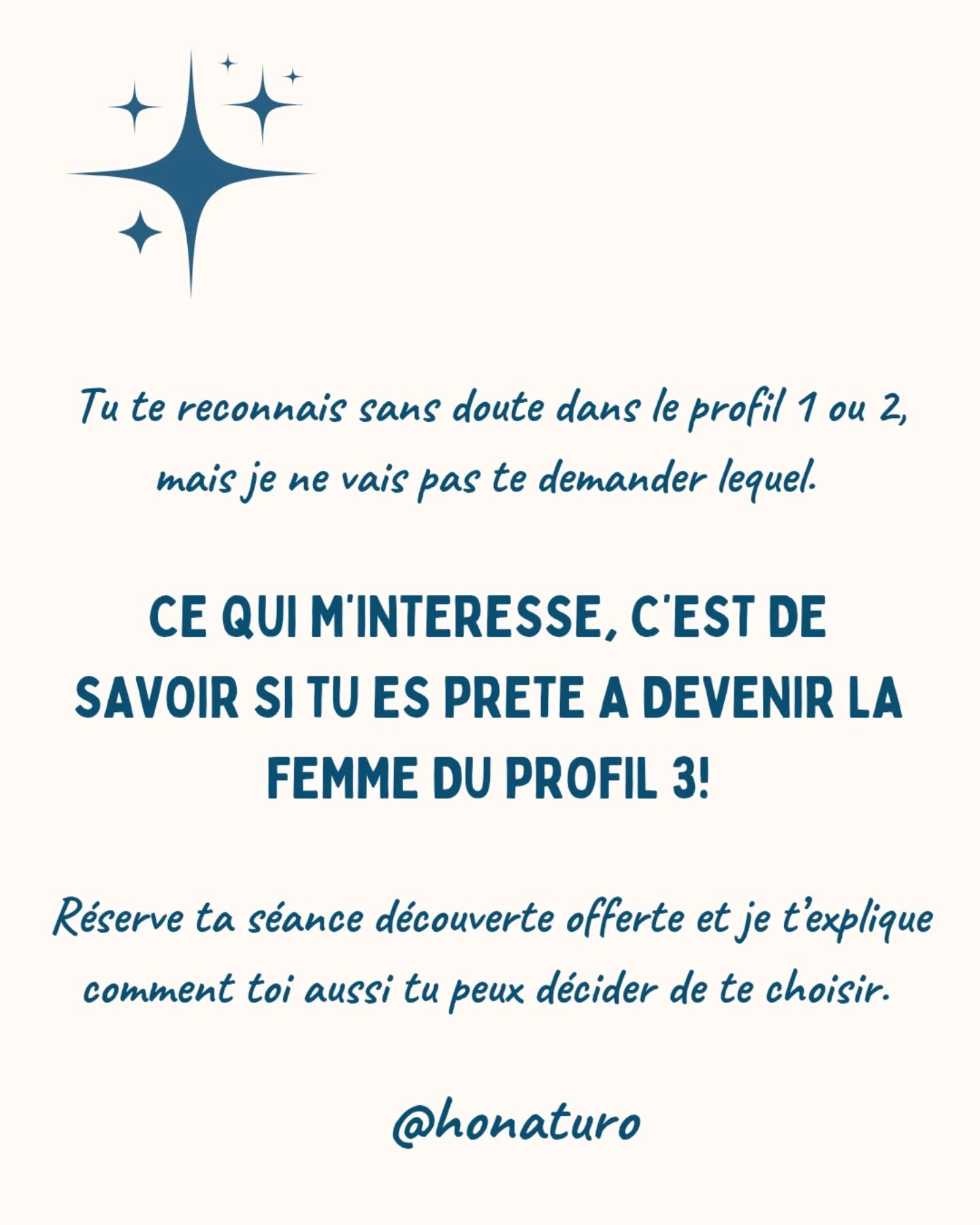 3 profils par le cabinet naturopathe HONATURO