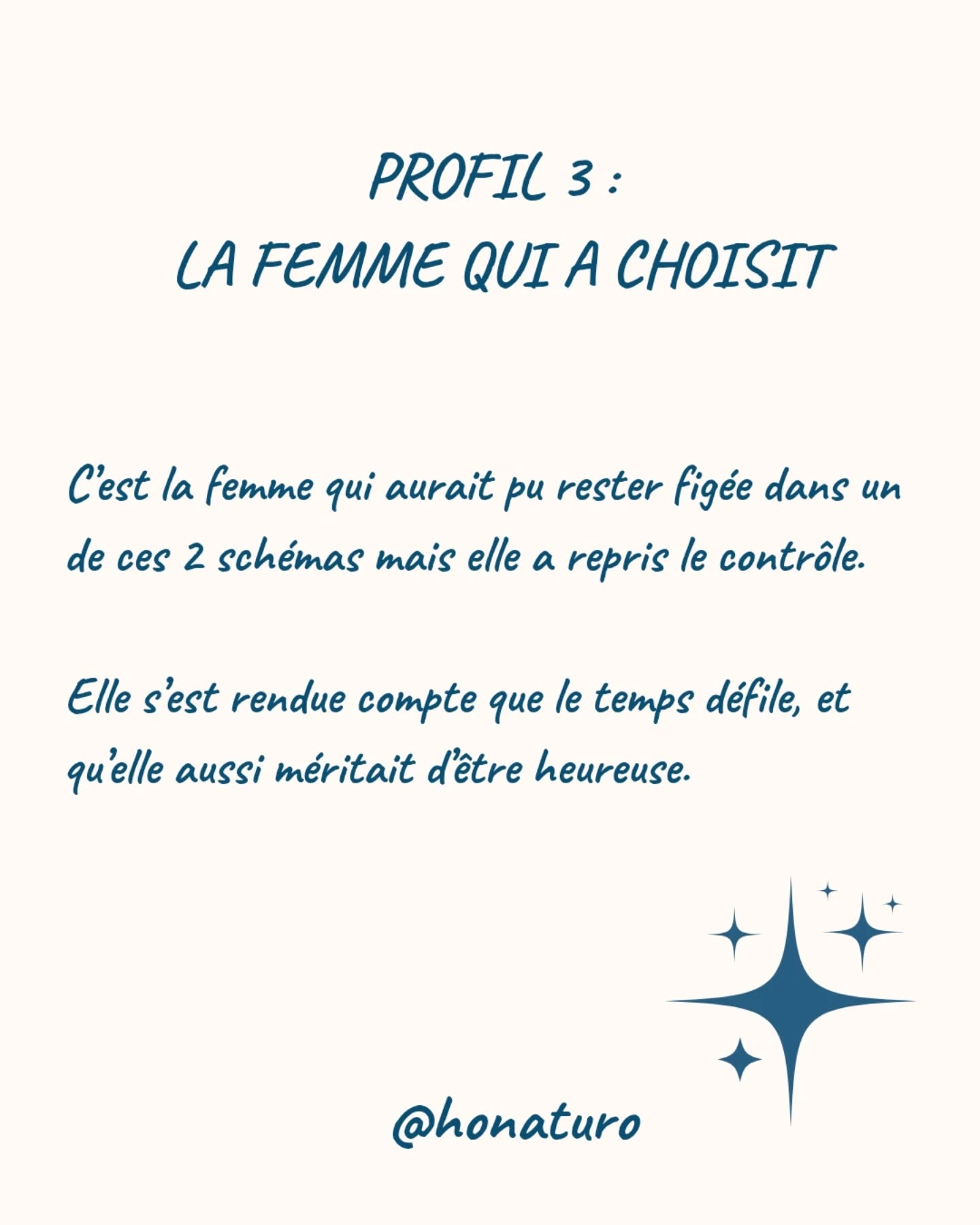 3 profils par le cabinet naturopathe HONATURO
