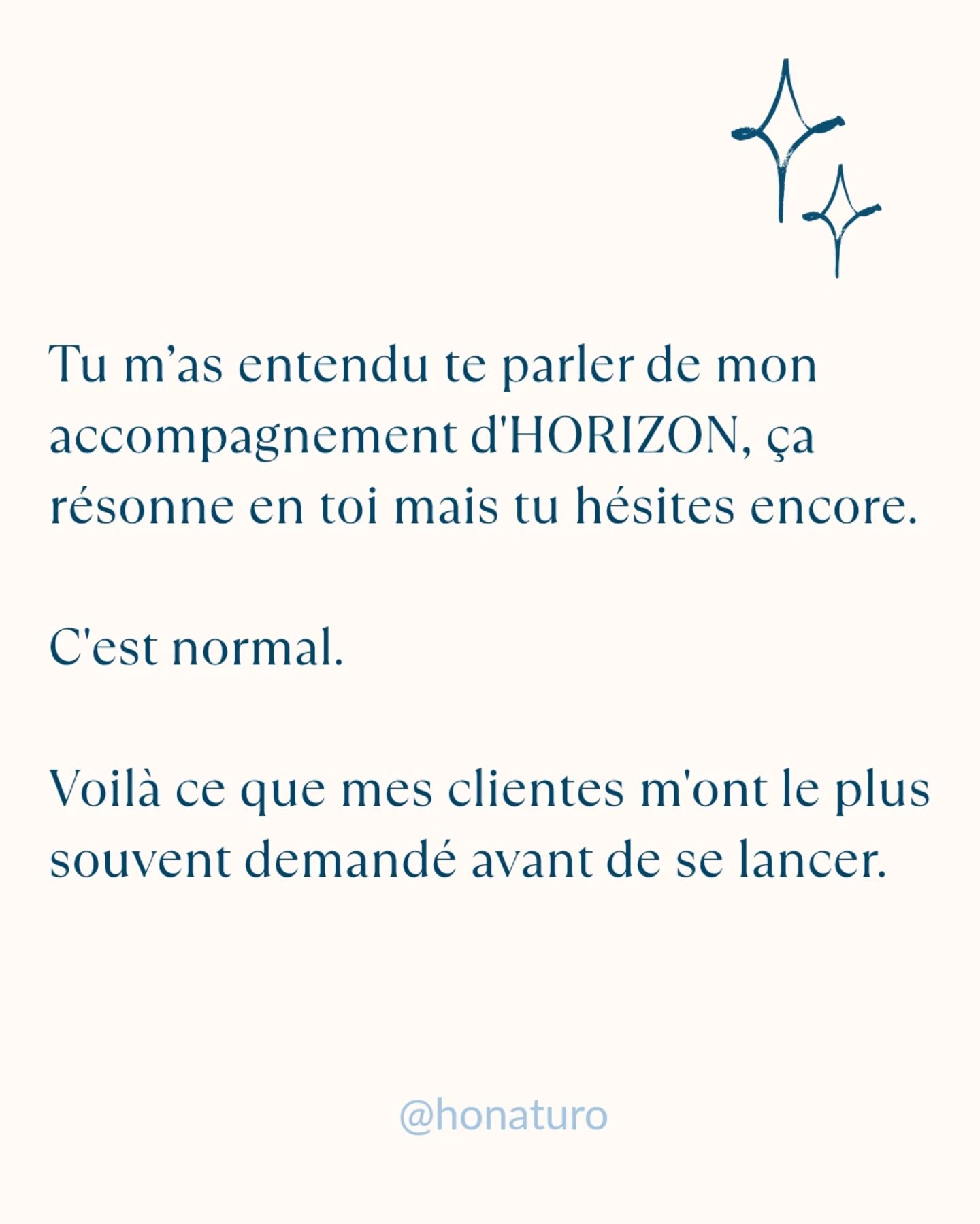 Mon programme HORIZON en FAQ par le cabinet naturopathe HONATURO
