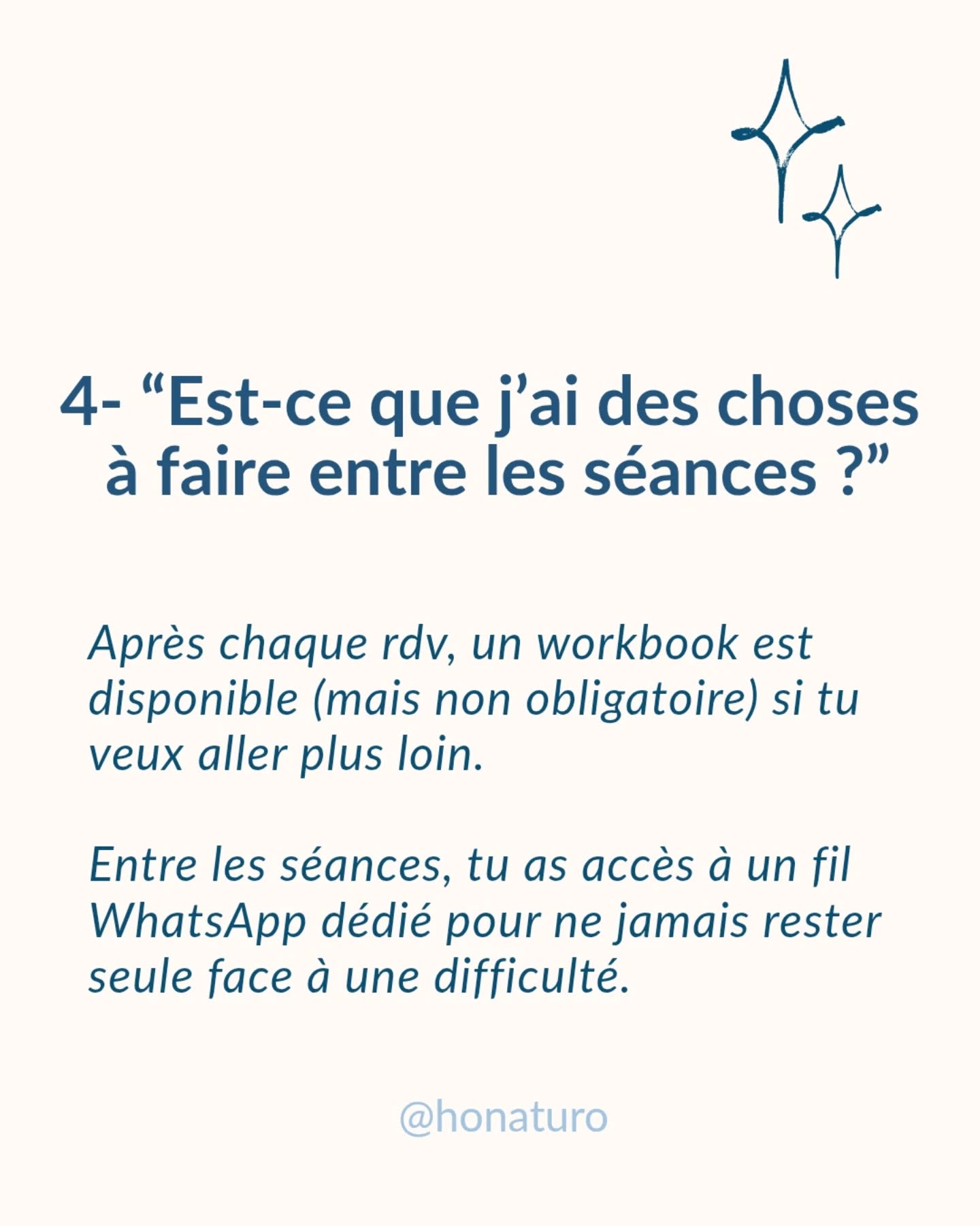 Mon programme HORIZON en FAQ par le cabinet naturopathe HONATURO