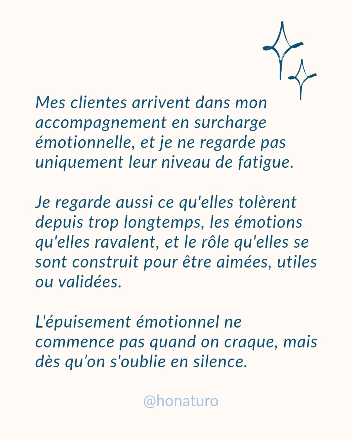 Les femmes les plus épuisées ne sont pas faibles par le cabinet naturopathe HONATURO