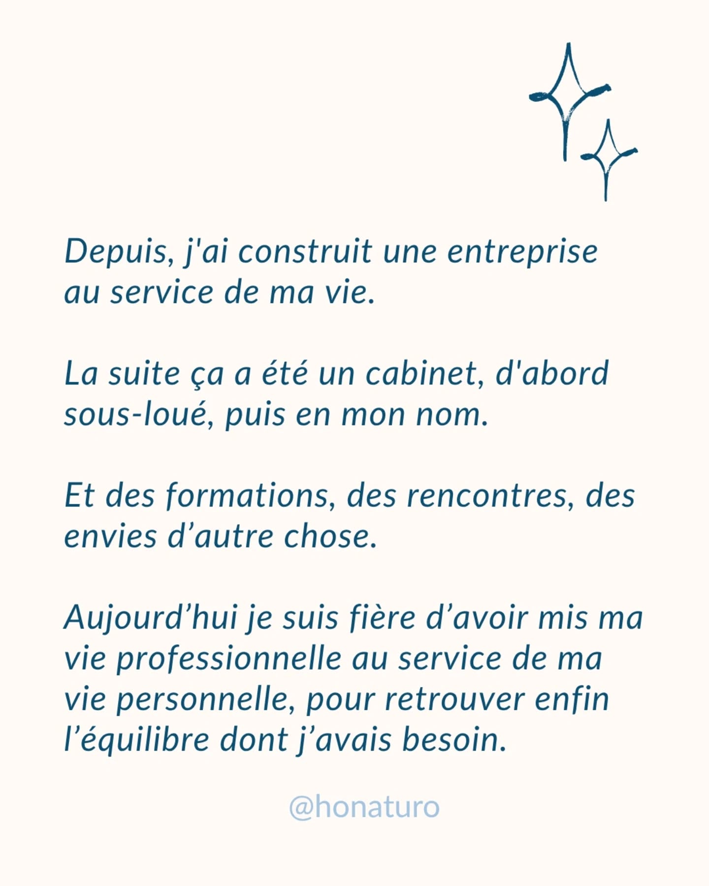 Comment j'ai tout recommencé à 36 ans par le cabinet naturopathe HONATURO