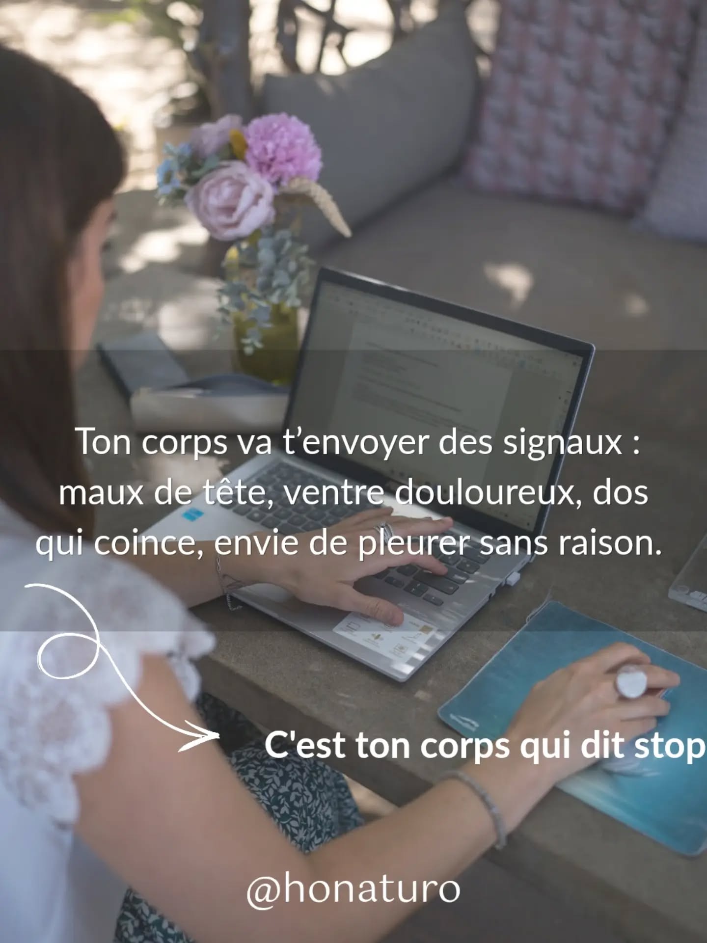 Tu penses récupérer en trois jours par le cabinet naturopathe HONATURO